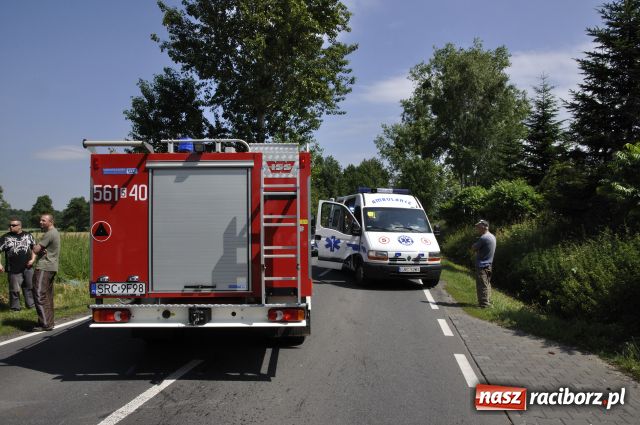 Zdjęcie w galerii na portalu naszraciborz.pl: Groźny wypadek w Babicach wiadomości z regionu