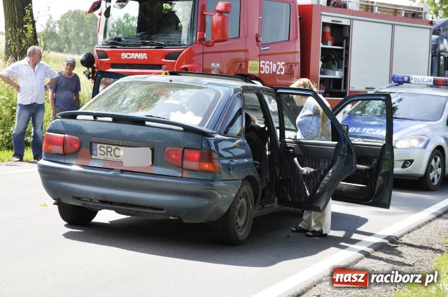 Zdjęcie w galerii na portalu naszraciborz.pl: Groźny wypadek w Babicach wiadomości z regionu