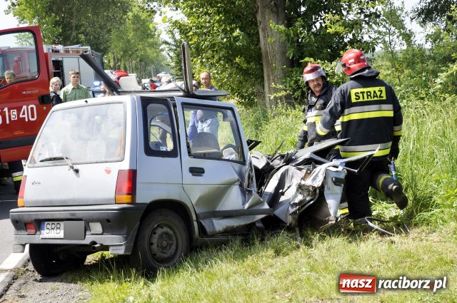 Zdjęcie w galerii na portalu naszraciborz.pl: Groźny wypadek w Babicach wiadomości z regionu