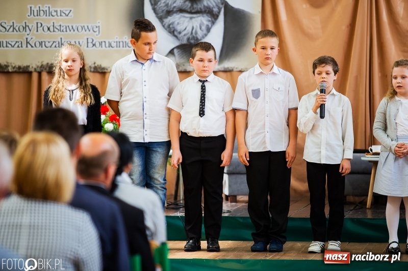 Zdjęcie w galerii na portalu naszraciborz.pl: Szkoła w Borucinie ma 120 lat i nowy sztandar  wiadomości z regionu