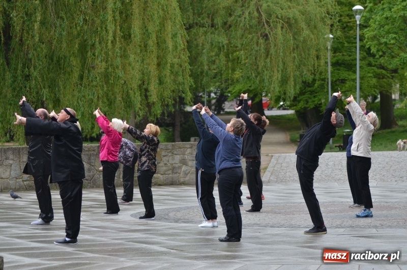 Zdjęcie w galerii na portalu naszraciborz.pl: Tai Chi i Qigong. Energia przepłynęła także przez Racibórz [FOTO] wiadomości z regionu