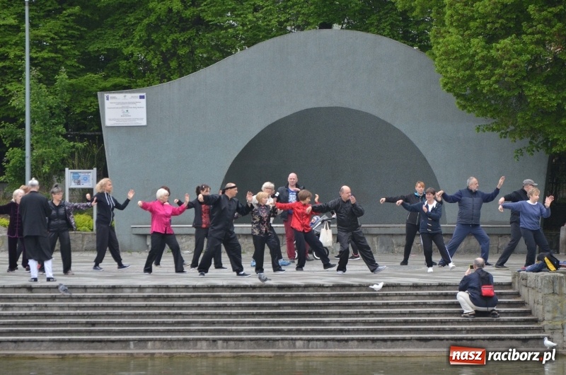 Zdjęcie w galerii na portalu naszraciborz.pl: Tai Chi i Qigong. Energia przepłynęła także przez Racibórz [FOTO] wiadomości z regionu