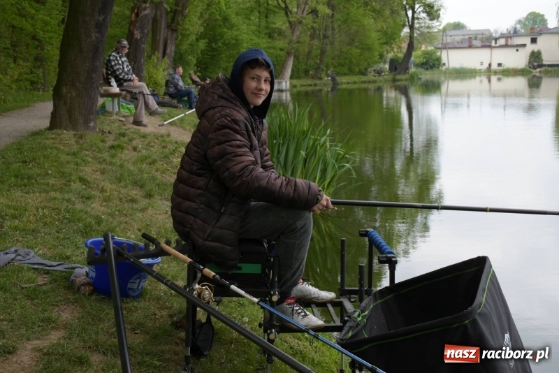 Zdjęcie w galerii na portalu naszraciborz.pl: Karpie dawały miejsce w czołówce. Wędkarze rozpoczęli sezon  wiadomości z regionu