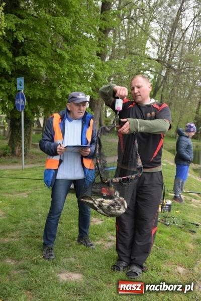 Zdjęcie w galerii na portalu naszraciborz.pl: Karpie dawały miejsce w czołówce. Wędkarze rozpoczęli sezon  wiadomości z regionu