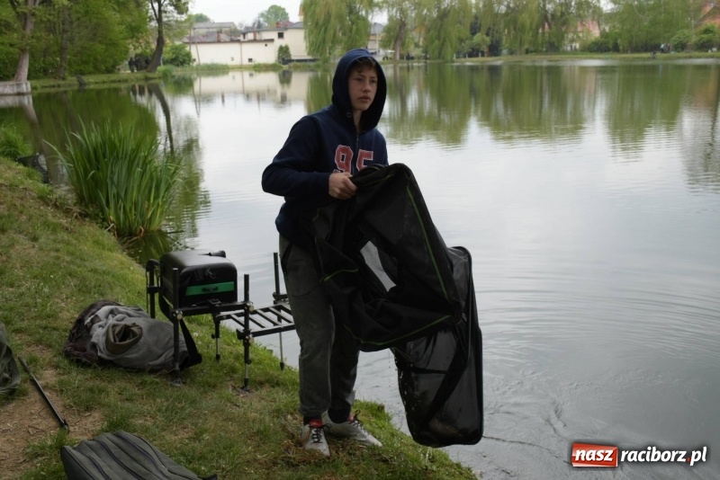 Zdjęcie w galerii na portalu naszraciborz.pl: Karpie dawały miejsce w czołówce. Wędkarze rozpoczęli sezon  wiadomości z regionu