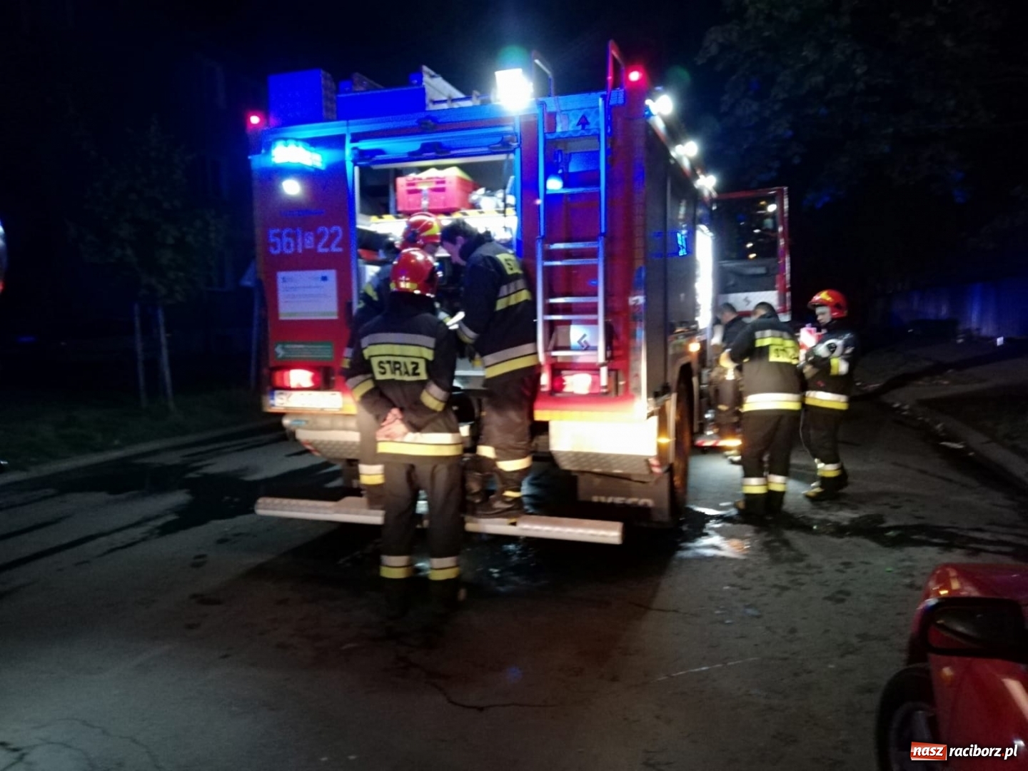 Zdjęcie w galerii na portalu naszraciborz.pl: Seria nocnych podpaleń w Raciborzu  wiadomości z regionu