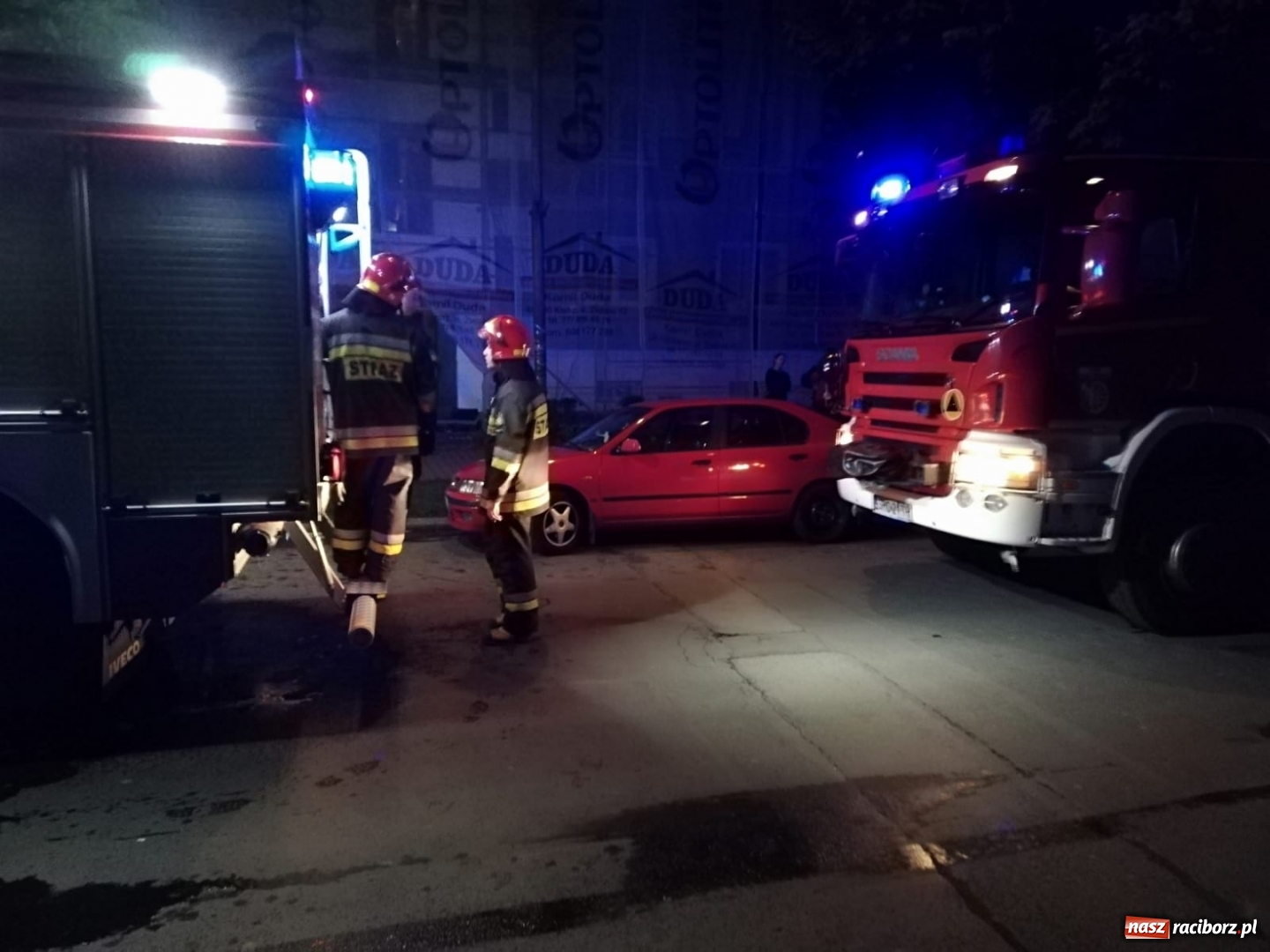 Zdjęcie w galerii na portalu naszraciborz.pl: Seria nocnych podpaleń w Raciborzu  wiadomości z regionu