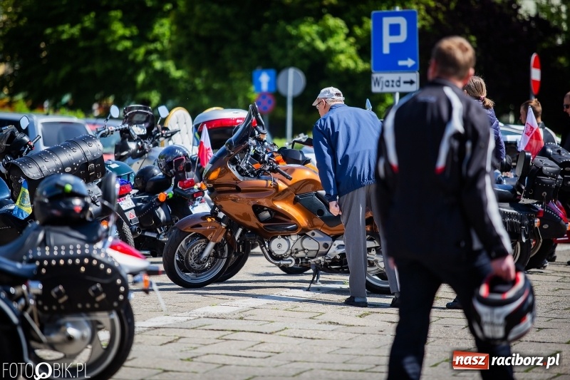 Zdjęcie w galerii na portalu naszraciborz.pl: Raciborskie rozpoczęcie sezonu motocyklowego [FOTO i WIDEO] wiadomości z regionu