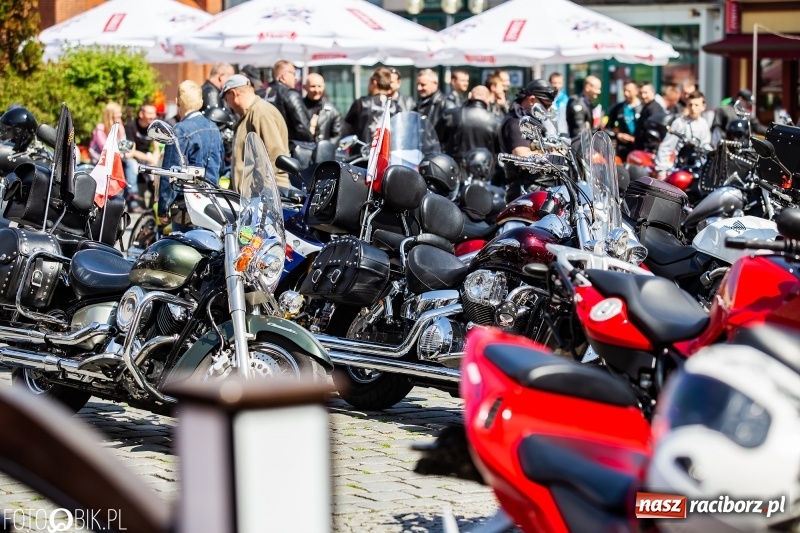 Zdjęcie w galerii na portalu naszraciborz.pl: Raciborskie rozpoczęcie sezonu motocyklowego [FOTO i WIDEO] wiadomości z regionu
