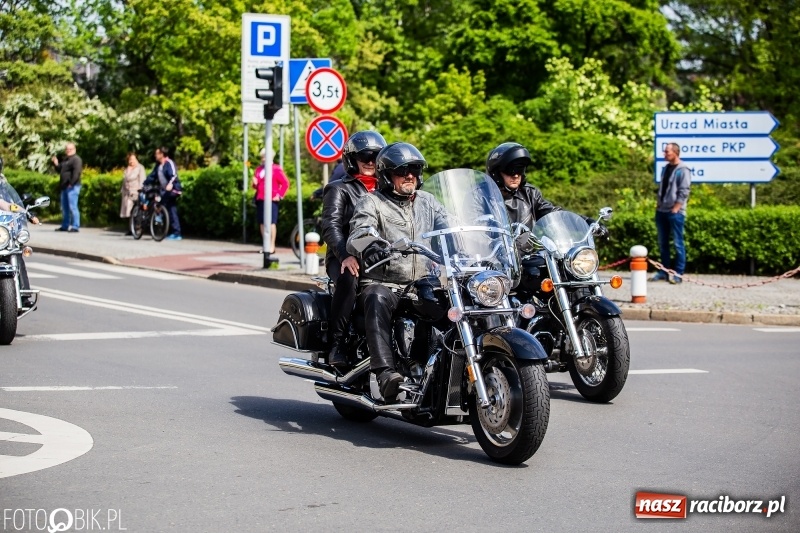 Zdjęcie w galerii na portalu naszraciborz.pl: Raciborskie rozpoczęcie sezonu motocyklowego [FOTO i WIDEO] wiadomości z regionu