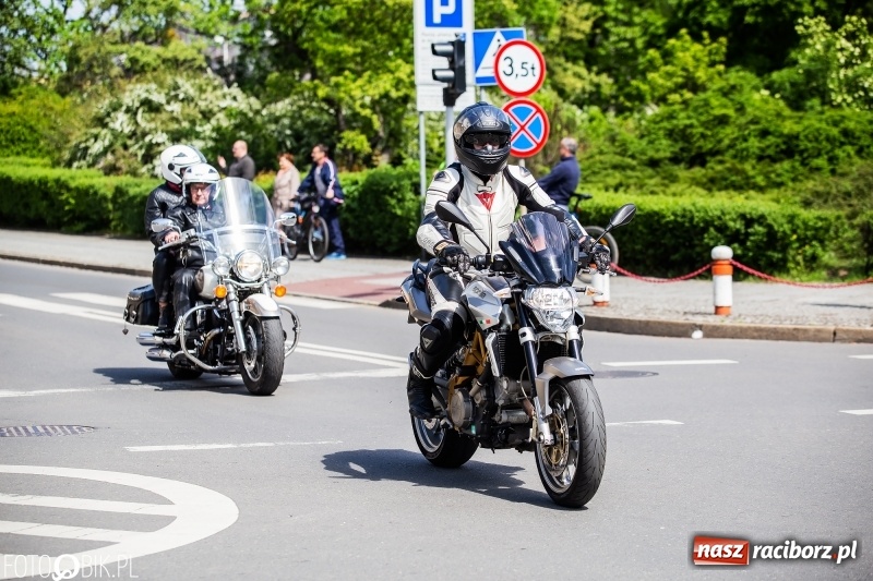 Zdjęcie w galerii na portalu naszraciborz.pl: Raciborskie rozpoczęcie sezonu motocyklowego [FOTO i WIDEO] wiadomości z regionu