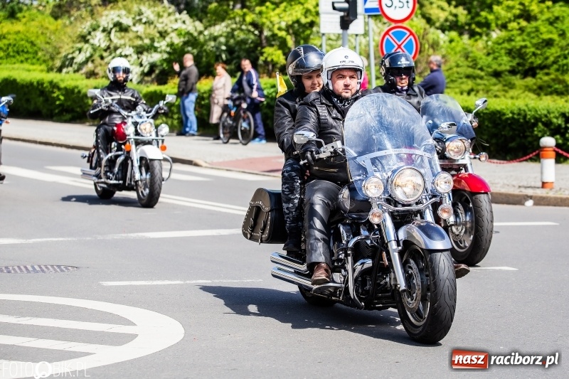 Zdjęcie w galerii na portalu naszraciborz.pl: Raciborskie rozpoczęcie sezonu motocyklowego [FOTO i WIDEO] wiadomości z regionu