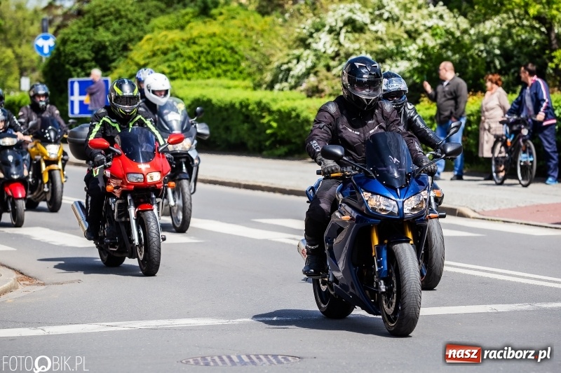Zdjęcie w galerii na portalu naszraciborz.pl: Raciborskie rozpoczęcie sezonu motocyklowego [FOTO i WIDEO] wiadomości z regionu