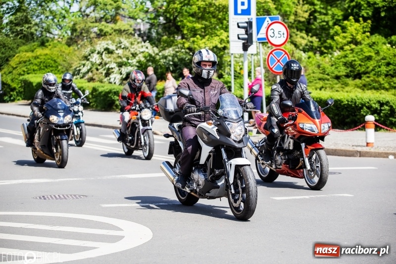 Zdjęcie w galerii na portalu naszraciborz.pl: Raciborskie rozpoczęcie sezonu motocyklowego [FOTO i WIDEO] wiadomości z regionu