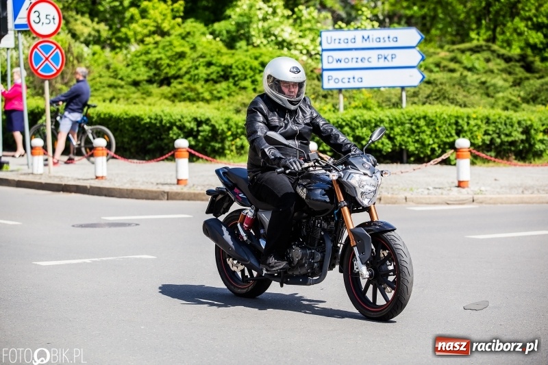 Zdjęcie w galerii na portalu naszraciborz.pl: Raciborskie rozpoczęcie sezonu motocyklowego [FOTO i WIDEO] wiadomości z regionu