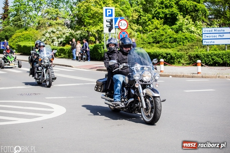 Zdjęcie w galerii na portalu naszraciborz.pl: Raciborskie rozpoczęcie sezonu motocyklowego [FOTO i WIDEO] wiadomości z regionu