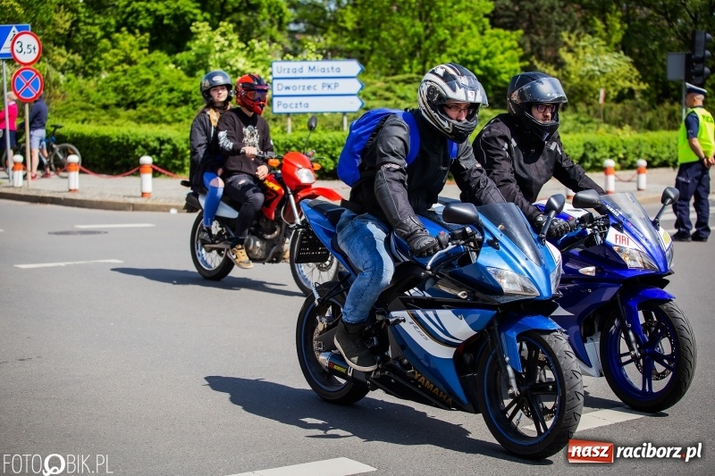 Zdjęcie w galerii na portalu naszraciborz.pl: Raciborskie rozpoczęcie sezonu motocyklowego [FOTO i WIDEO] wiadomości z regionu