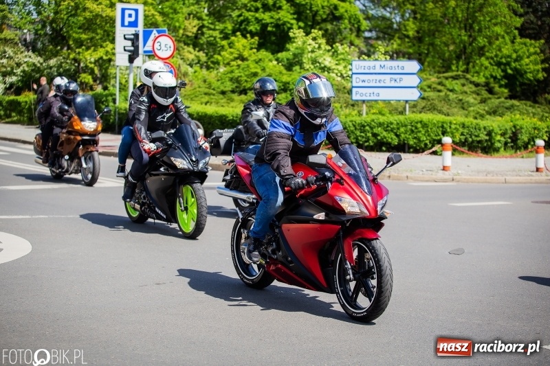 Zdjęcie w galerii na portalu naszraciborz.pl: Raciborskie rozpoczęcie sezonu motocyklowego [FOTO i WIDEO] wiadomości z regionu