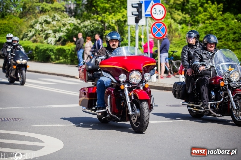 Zdjęcie w galerii na portalu naszraciborz.pl: Raciborskie rozpoczęcie sezonu motocyklowego [FOTO i WIDEO] wiadomości z regionu