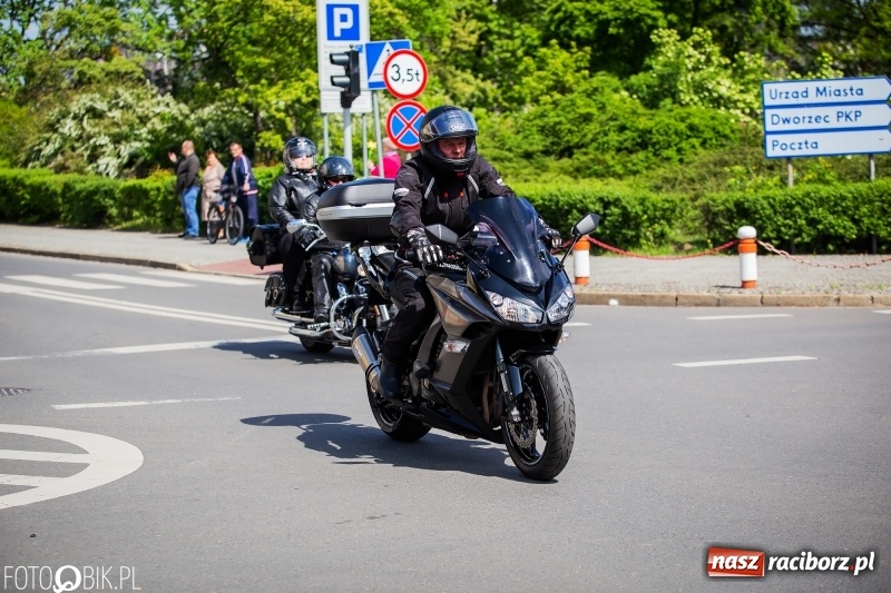 Zdjęcie w galerii na portalu naszraciborz.pl: Raciborskie rozpoczęcie sezonu motocyklowego [FOTO i WIDEO] wiadomości z regionu