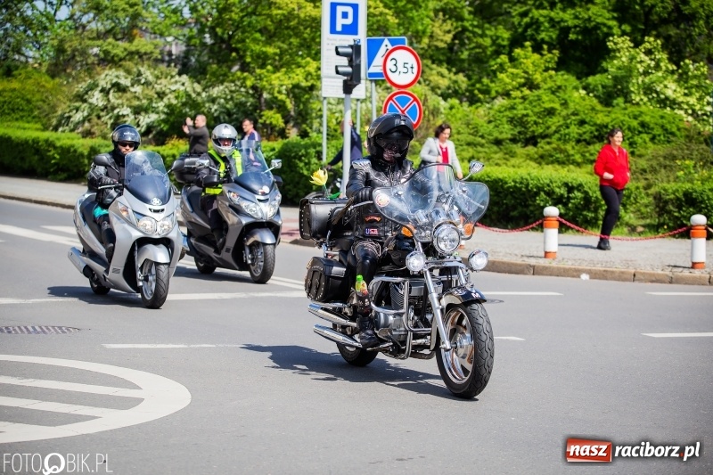 Zdjęcie w galerii na portalu naszraciborz.pl: Raciborskie rozpoczęcie sezonu motocyklowego [FOTO i WIDEO] wiadomości z regionu