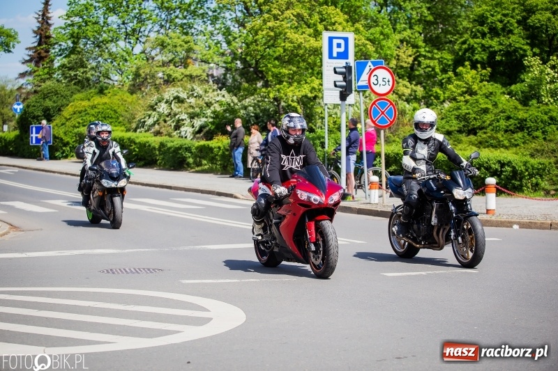 Zdjęcie w galerii na portalu naszraciborz.pl: Raciborskie rozpoczęcie sezonu motocyklowego [FOTO i WIDEO] wiadomości z regionu
