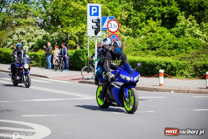 Zdjęcie w galerii na portalu naszraciborz.pl: Raciborskie rozpoczęcie sezonu motocyklowego [FOTO i WIDEO] wiadomości z regionu