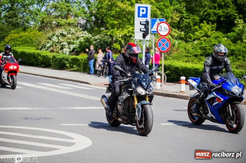 Zdjęcie w galerii na portalu naszraciborz.pl: Raciborskie rozpoczęcie sezonu motocyklowego [FOTO i WIDEO] wiadomości z regionu