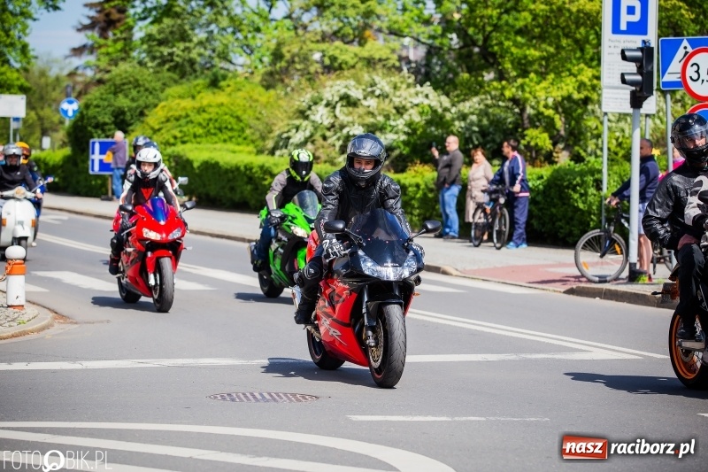 Zdjęcie w galerii na portalu naszraciborz.pl: Raciborskie rozpoczęcie sezonu motocyklowego [FOTO i WIDEO] wiadomości z regionu