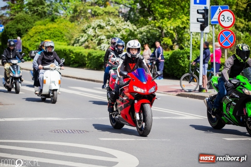 Zdjęcie w galerii na portalu naszraciborz.pl: Raciborskie rozpoczęcie sezonu motocyklowego [FOTO i WIDEO] wiadomości z regionu