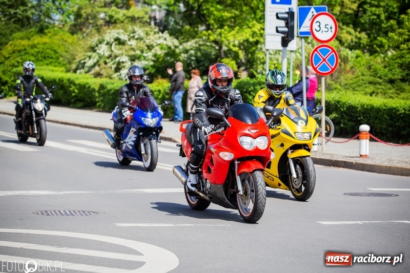 Zdjęcie w galerii na portalu naszraciborz.pl: Raciborskie rozpoczęcie sezonu motocyklowego [FOTO i WIDEO] wiadomości z regionu