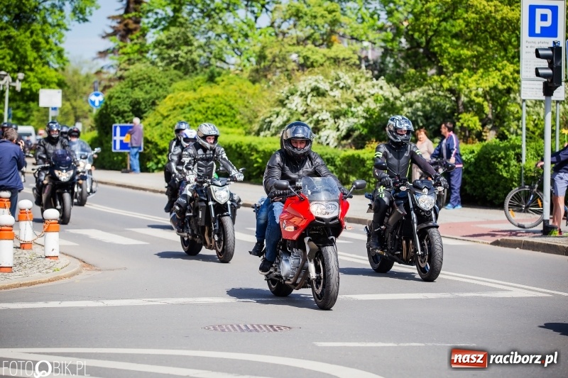 Zdjęcie w galerii na portalu naszraciborz.pl: Raciborskie rozpoczęcie sezonu motocyklowego [FOTO i WIDEO] wiadomości z regionu