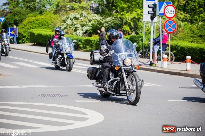 Zdjęcie w galerii na portalu naszraciborz.pl: Raciborskie rozpoczęcie sezonu motocyklowego [FOTO i WIDEO] wiadomości z regionu