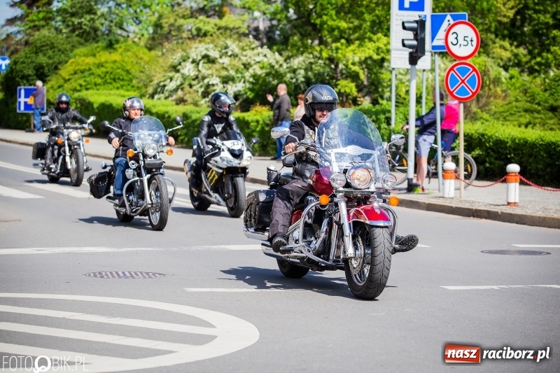 Zdjęcie w galerii na portalu naszraciborz.pl: Raciborskie rozpoczęcie sezonu motocyklowego [FOTO i WIDEO] wiadomości z regionu