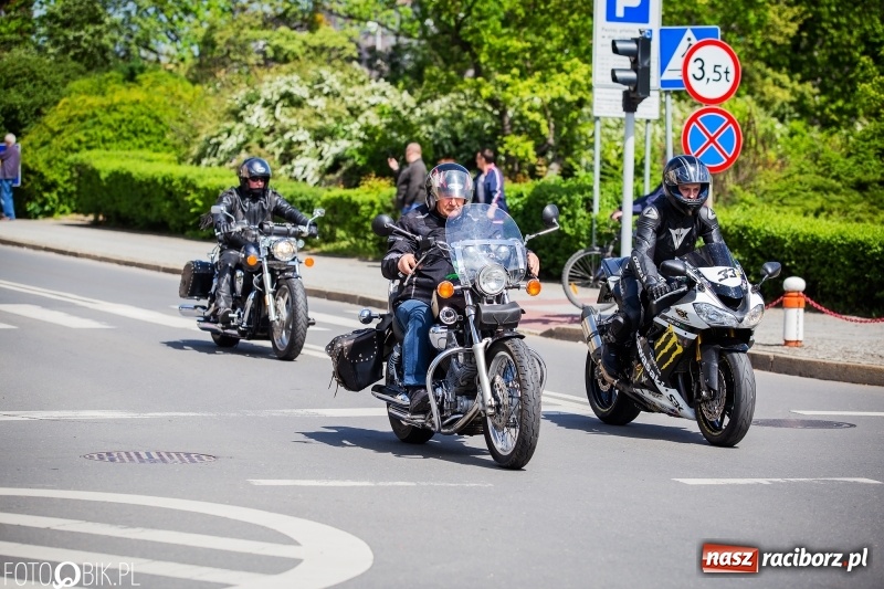 Zdjęcie w galerii na portalu naszraciborz.pl: Raciborskie rozpoczęcie sezonu motocyklowego [FOTO i WIDEO] wiadomości z regionu