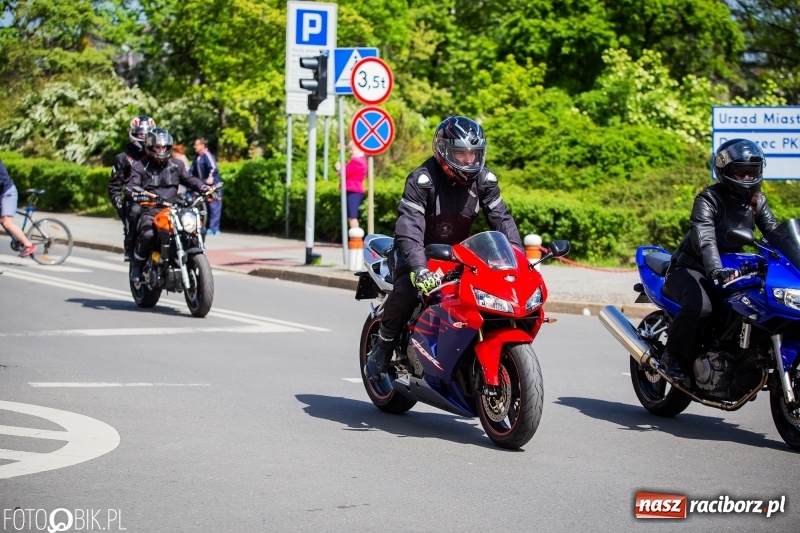 Zdjęcie w galerii na portalu naszraciborz.pl: Raciborskie rozpoczęcie sezonu motocyklowego [FOTO i WIDEO] wiadomości z regionu