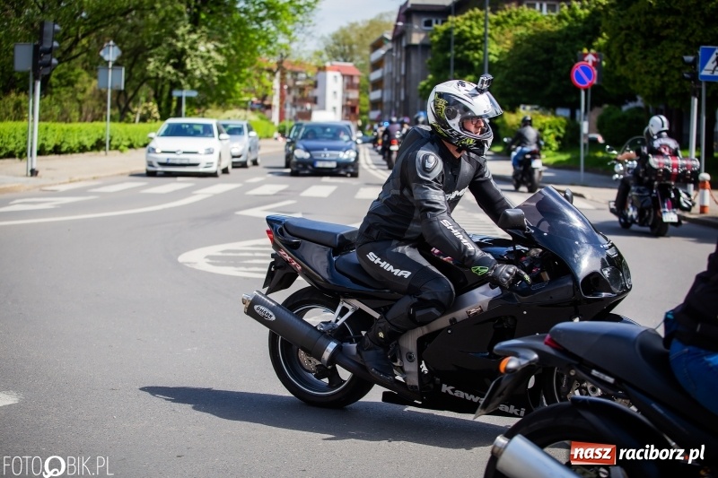 Zdjęcie w galerii na portalu naszraciborz.pl: Raciborskie rozpoczęcie sezonu motocyklowego [FOTO i WIDEO] wiadomości z regionu