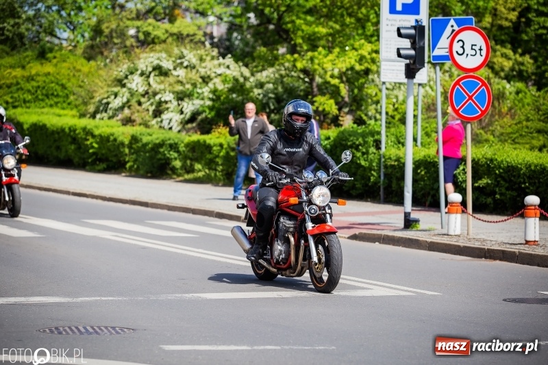 Zdjęcie w galerii na portalu naszraciborz.pl: Raciborskie rozpoczęcie sezonu motocyklowego [FOTO i WIDEO] wiadomości z regionu