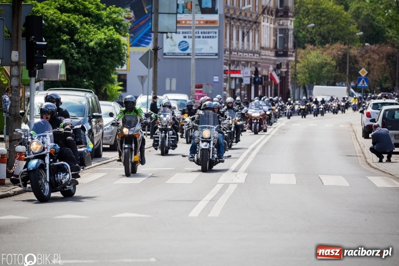 Zdjęcie w galerii na portalu naszraciborz.pl: Raciborskie rozpoczęcie sezonu motocyklowego [FOTO i WIDEO] wiadomości z regionu