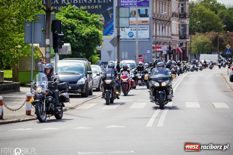 Zdjęcie w galerii na portalu naszraciborz.pl: Raciborskie rozpoczęcie sezonu motocyklowego [FOTO i WIDEO] wiadomości z regionu