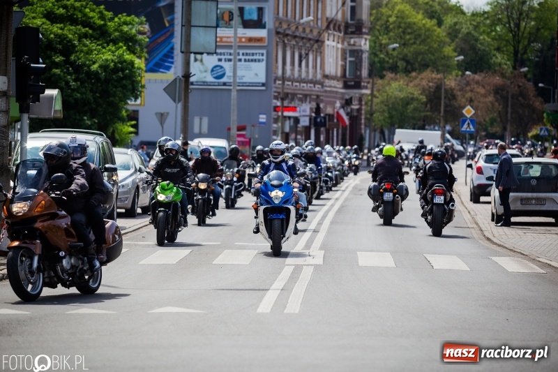 Zdjęcie w galerii na portalu naszraciborz.pl: Raciborskie rozpoczęcie sezonu motocyklowego [FOTO i WIDEO] wiadomości z regionu