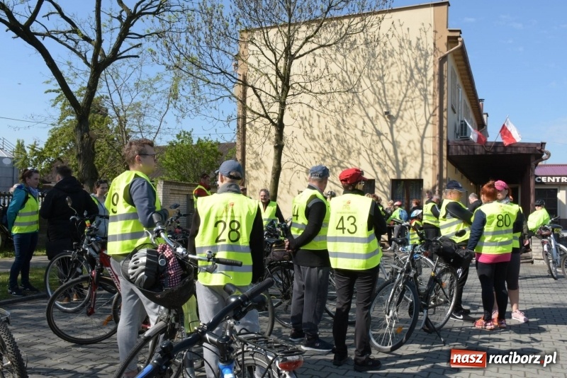 Zdjęcie w galerii na portalu naszraciborz.pl: Ale jazda ! Rajd rozpoczynający sezon rowerowy w gminie Krzyżanowice  wiadomości z regionu