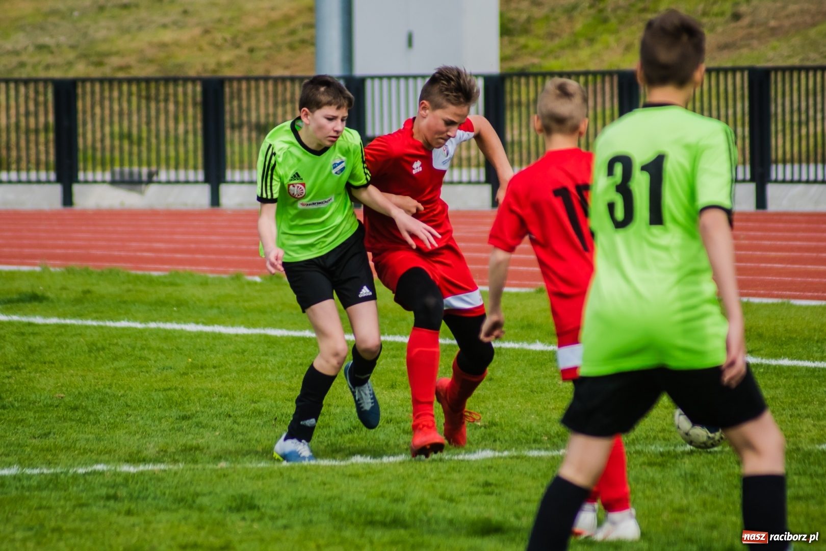 Zdjęcie w galerii na portalu naszraciborz.pl: Młodzi Unici wiele robili, lecz palowickiego Orła nie dogonili [FOTO] wiadomości z regionu