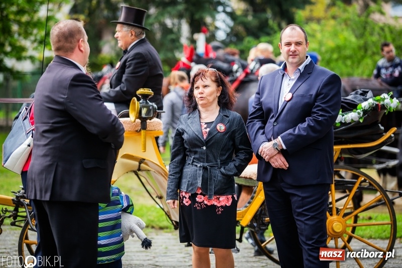 Zdjęcie w galerii na portalu naszraciborz.pl: Konna procesja ku czci św. Floriana w Pogrzebieniu  wiadomości z regionu