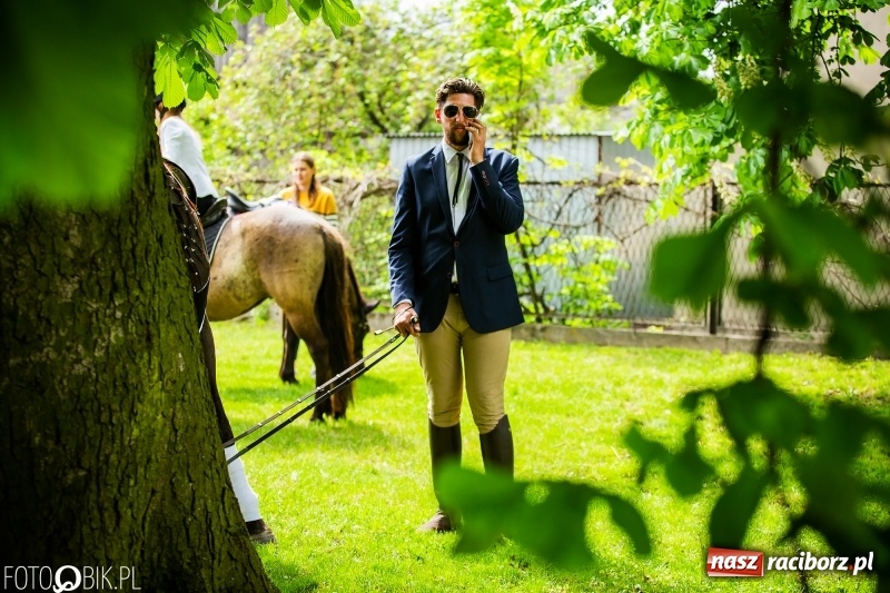 Zdjęcie w galerii na portalu naszraciborz.pl: Konna procesja ku czci św. Floriana w Pogrzebieniu  wiadomości z regionu