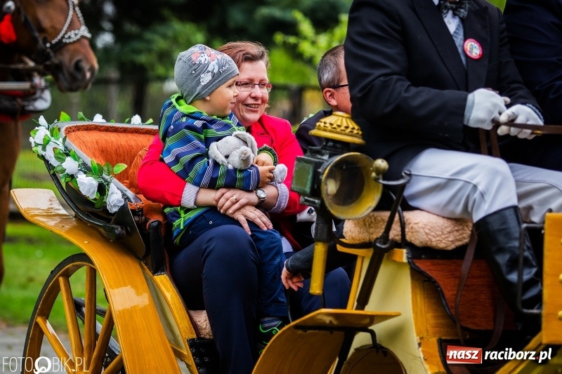 Zdjęcie w galerii na portalu naszraciborz.pl: Konna procesja ku czci św. Floriana w Pogrzebieniu  wiadomości z regionu