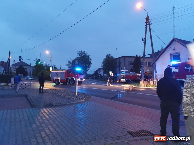 Zdjęcie w galerii na portalu naszraciborz.pl: Pożar budynku przy Raciborskiej w Bieńkowicach [FOTO i WIDEO] wiadomości z regionu