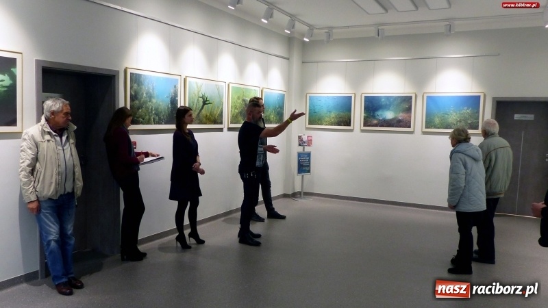 Zdjęcie w galerii na portalu naszraciborz.pl: W raciborskiej bibliotece zobaczysz podwodny świat polskich jezior wiadomości z regionu
