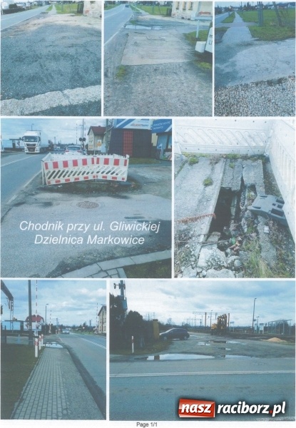 Zdjęcie w galerii na portalu naszraciborz.pl:  Złamać obcas albo utopić się w błocie. Radna o bałaganie przy torach w Markowicach [FOTO] wiadomości z regionu