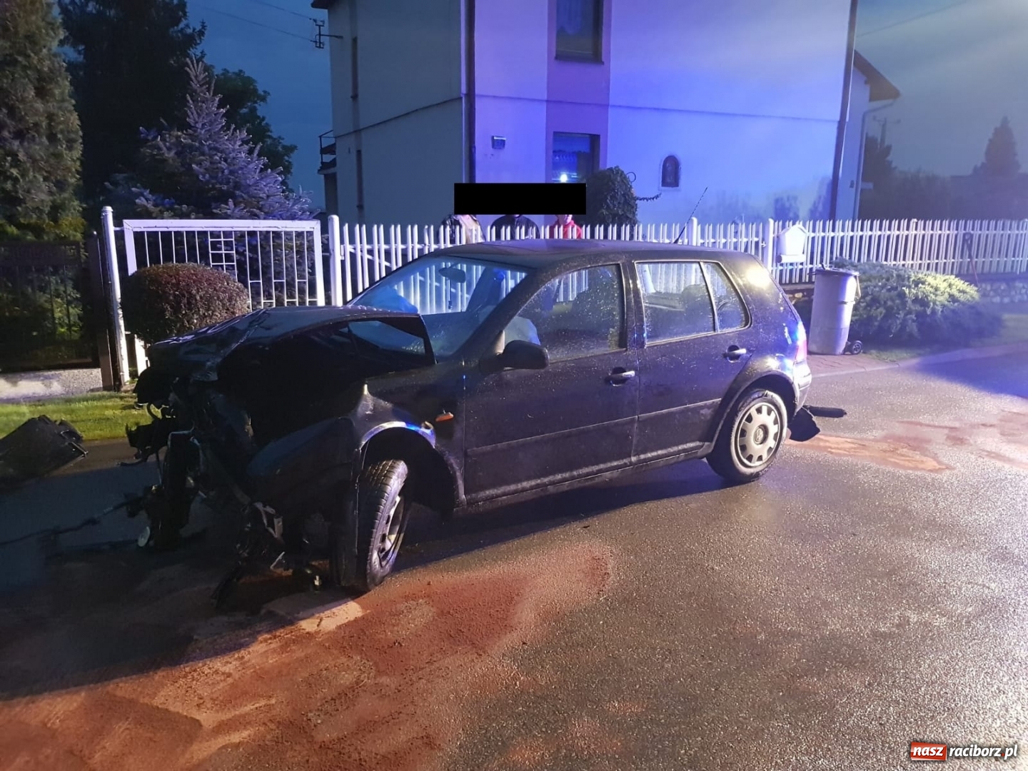 Zdjęcie w galerii na portalu naszraciborz.pl: Młody kierowca mocno przesadził z prędkością [FOTO]  wiadomości z regionu